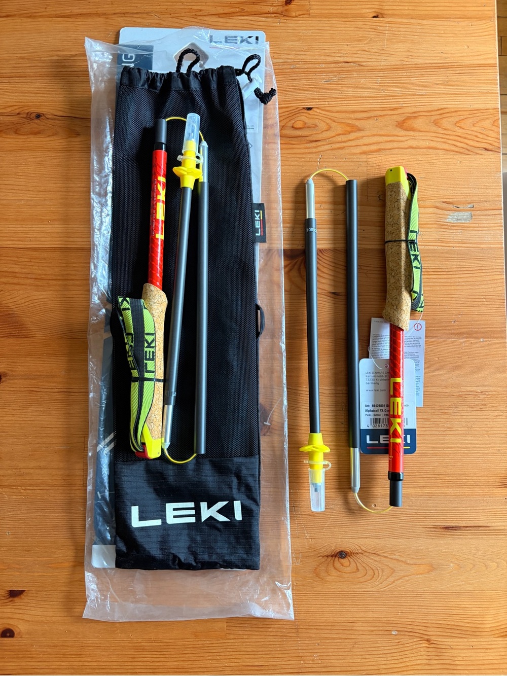 LEKI Neotrail Pro FX One Superlite Poles - 105cm